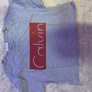 Calvin Klein Cropped Top size s